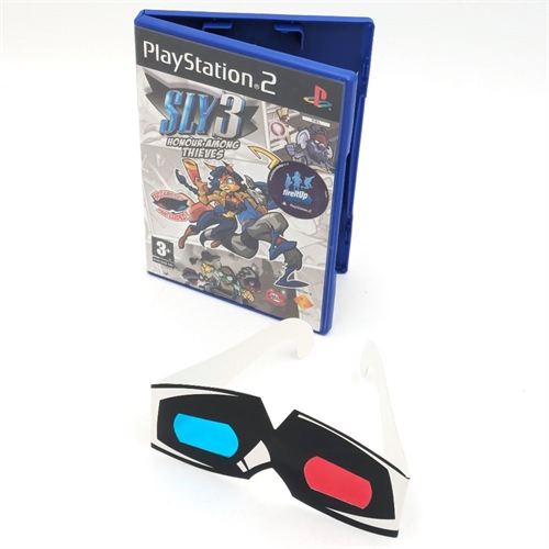 Sly 3 - Med 3D Briller - PS2 (B Grade) (Genbrug)